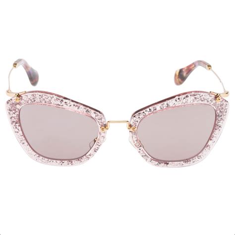 miu miu glitter sunglasses dupe|clothing brands like miu miou.